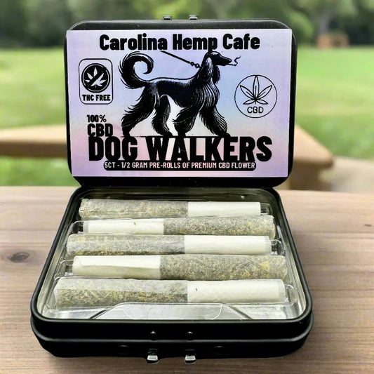 CBD Dog Walkers: 17.5% CBG!!,  Bubba Kush 100% CBD Flower, ZERO THC, Pesticide Free, by Carolina HEmp Cafe Product vendor Pre-Roll  Carolina Hemp Cafe