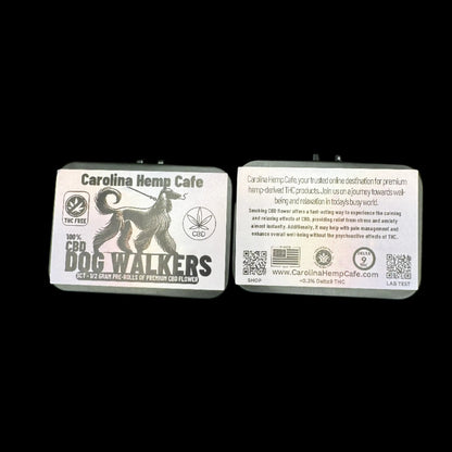 CBD Dog Walkers: 17.5% CBG!!,  Bubba Kush 100% CBD Flower, ZERO THC, Pesticide Free, by Carolina HEmp Cafe Product vendor Pre-Roll  Carolina Hemp Cafe