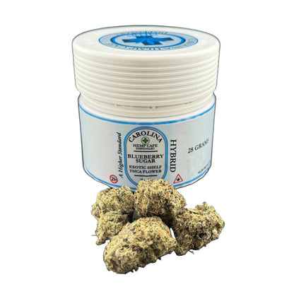 Blueberry Sugar THCA Flower | Indoor Grown | Top Shelf Hybrid