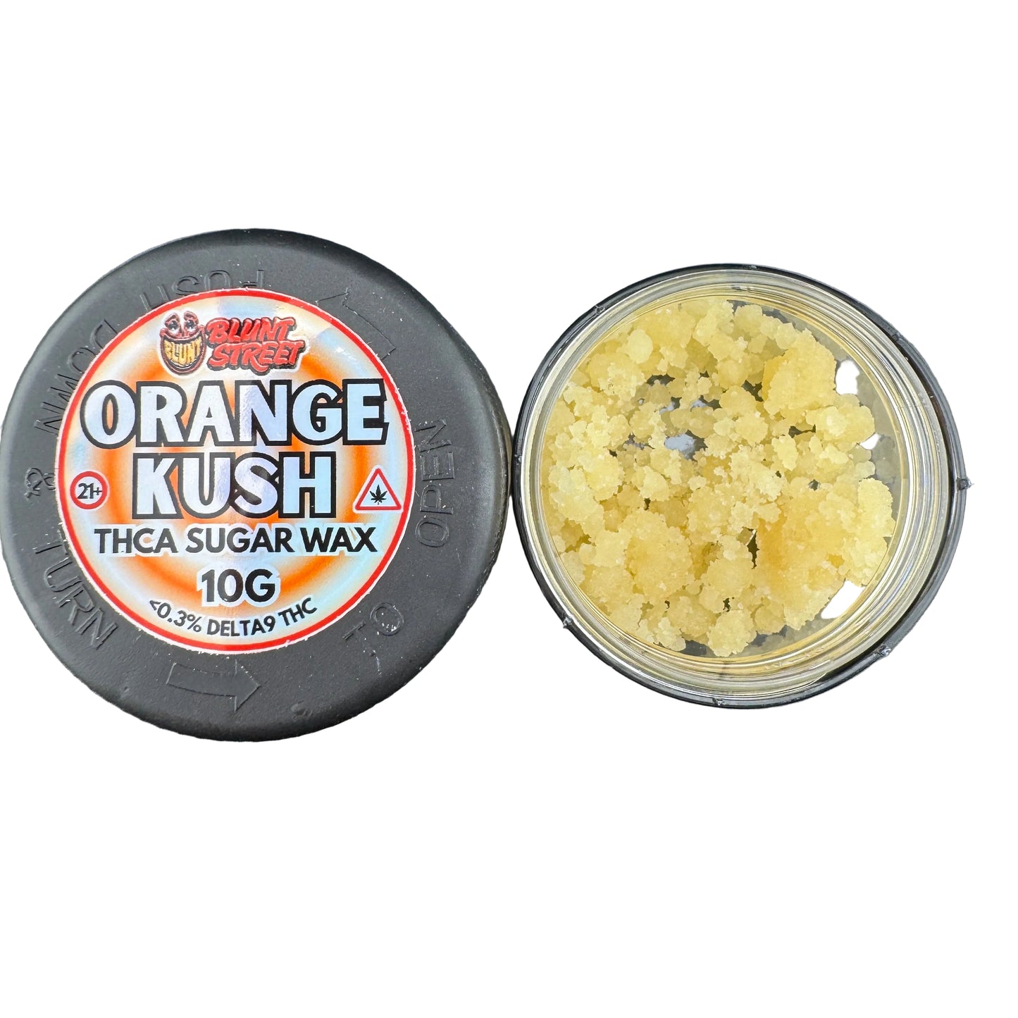 Orange Kush Live Resin THCA Sugar Wax | Premium Concentrate