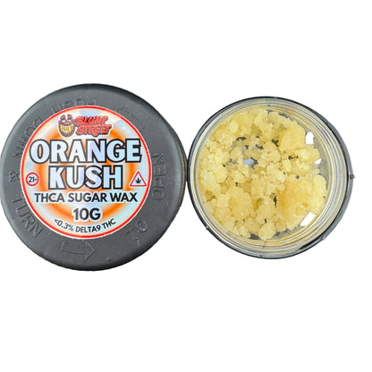 Orange Kush Live Resin THCA Sugar Wax | Premium Concentrate