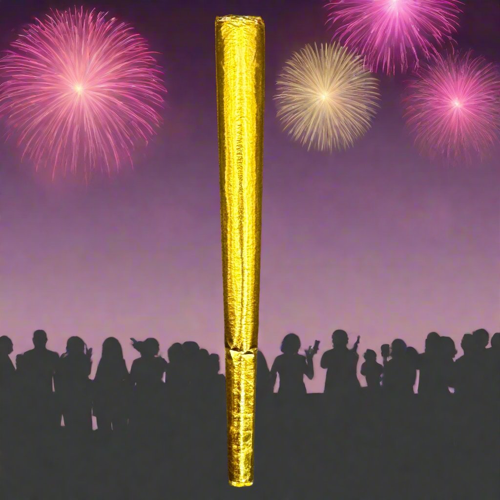 Gold Pre-Roll - GOLDEN LUXE 24K Gold Pre-Rolls filled with Exotic Flower and 99.4% Diamonds