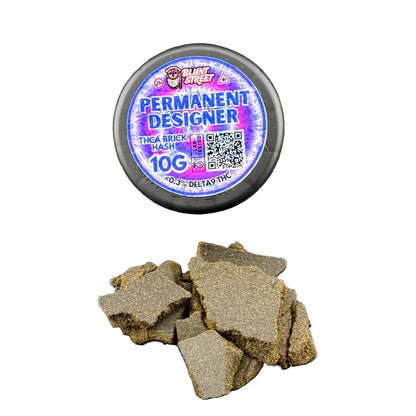 Permanent Designer THCA Moroccan Brick Hash | Premium Pressed Hash