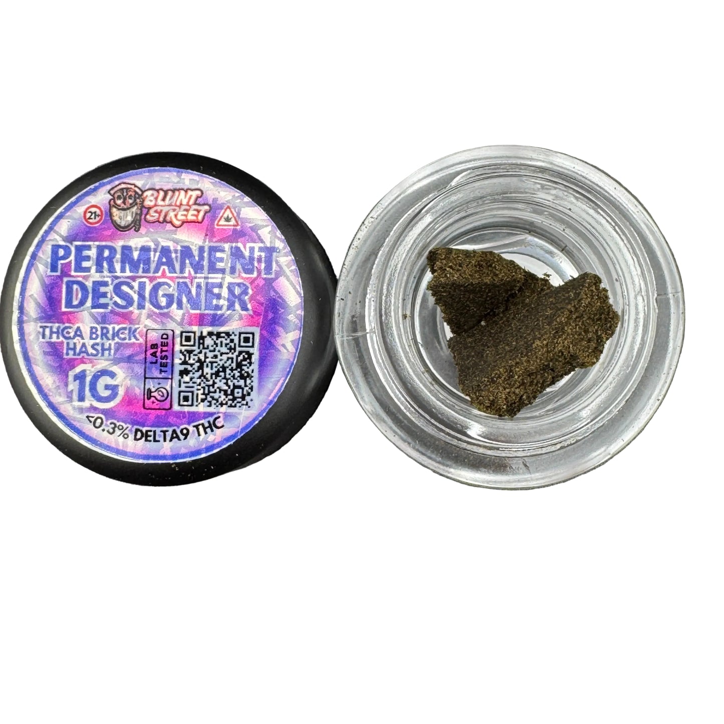 Permanent Designer THCA Moroccan Brick Hash | Premium Pressed Hash