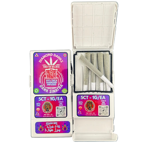 Diamond Danks THCA Pre-Rolls | 99.4% THCA Diamond Infused