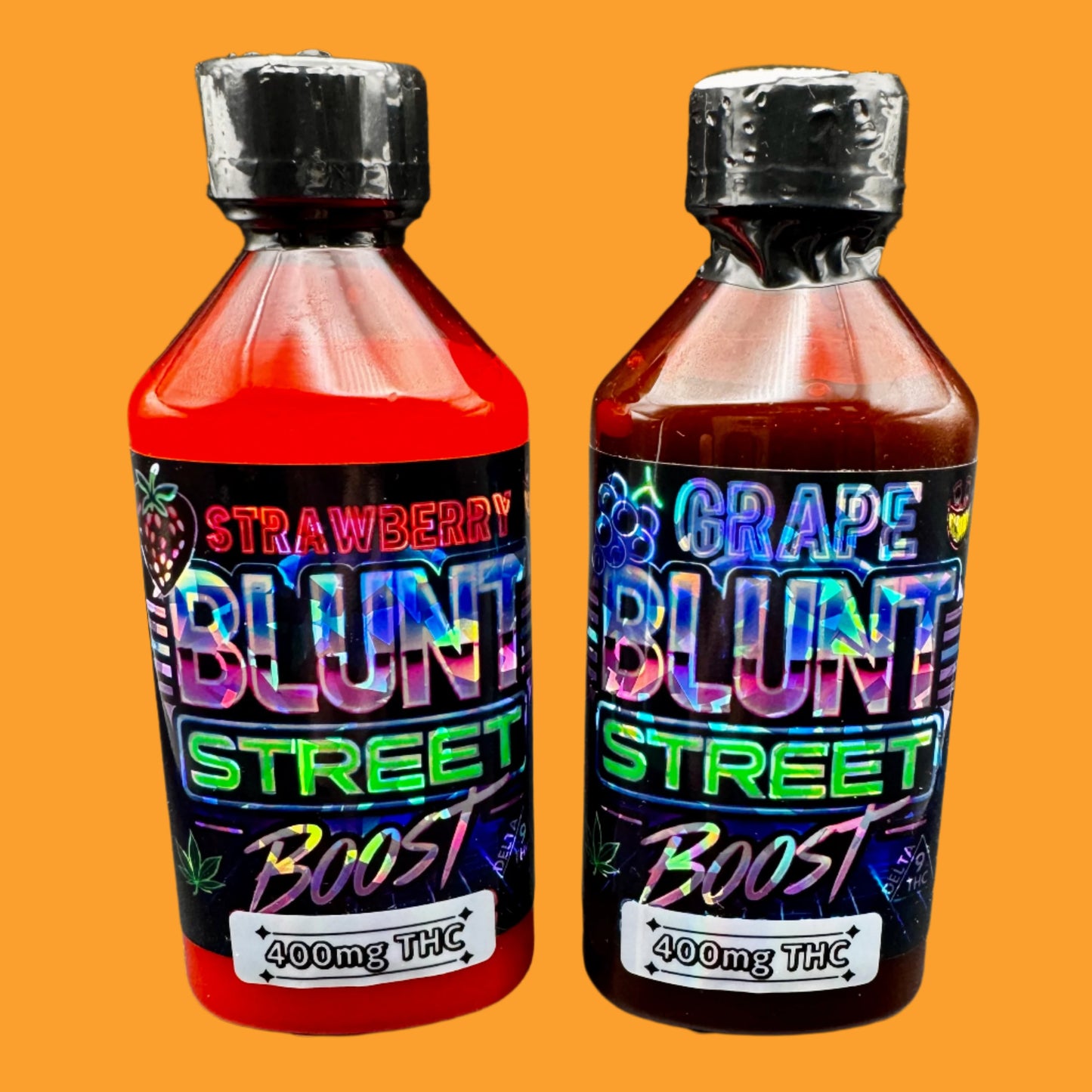 THC Shot - Blunt Street Boost: Power Up with Strawberry Perfection 🍓💨