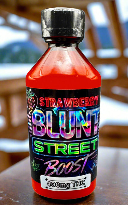 THC Shot - Blunt Street Boost: Power Up with Strawberry Perfection 🍓💨