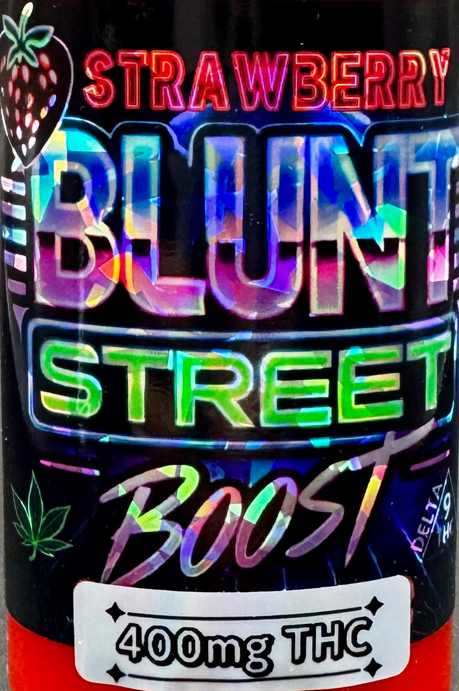 THC Shot - Blunt Street Boost: Power Up with Strawberry Perfection 🍓💨