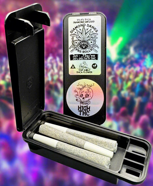 Diamond Danks – 84mm Diamond Infused Pre-Rolls for the Ultimate Hank Sinatra Experience