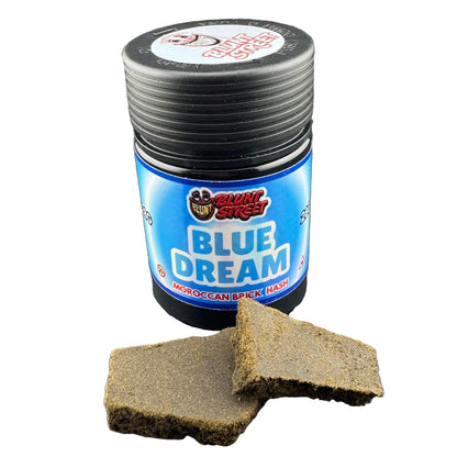 Blue Dream 75% THCA Moroccan Brick Hash | Aged Reserve | CDT Infused