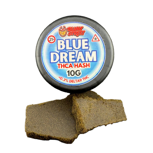 Blue Dream 75% THCA Moroccan Brick Hash | Aged Reserve | CDT Infused