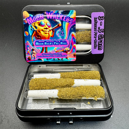 Moon Walkers: Moon Rocks Pre-Rolls – A Dog Walker Pre-Roll for a Cosmic Cannabis Adventure