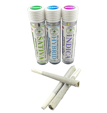 THCA Pre-Rolls | THCA Diamond-Infused Singles | 1X Infused!