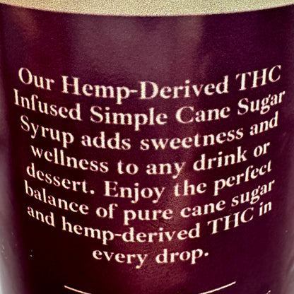 THC Syrup – Elevate Infusions Cane Sugar Simple Syrup