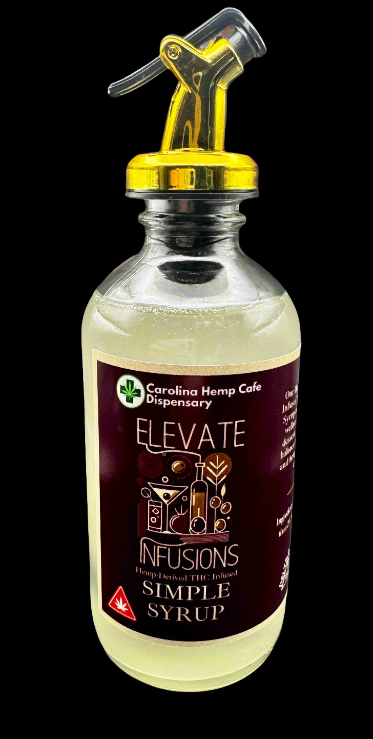 THC Syrup – Elevate Infusions Cane Sugar Simple Syrup