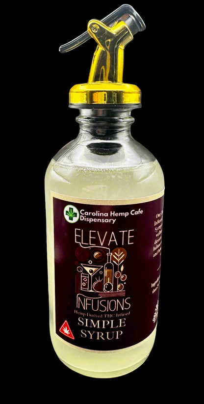 THC Syrup – Elevate Infusions Cane Sugar Simple Syrup