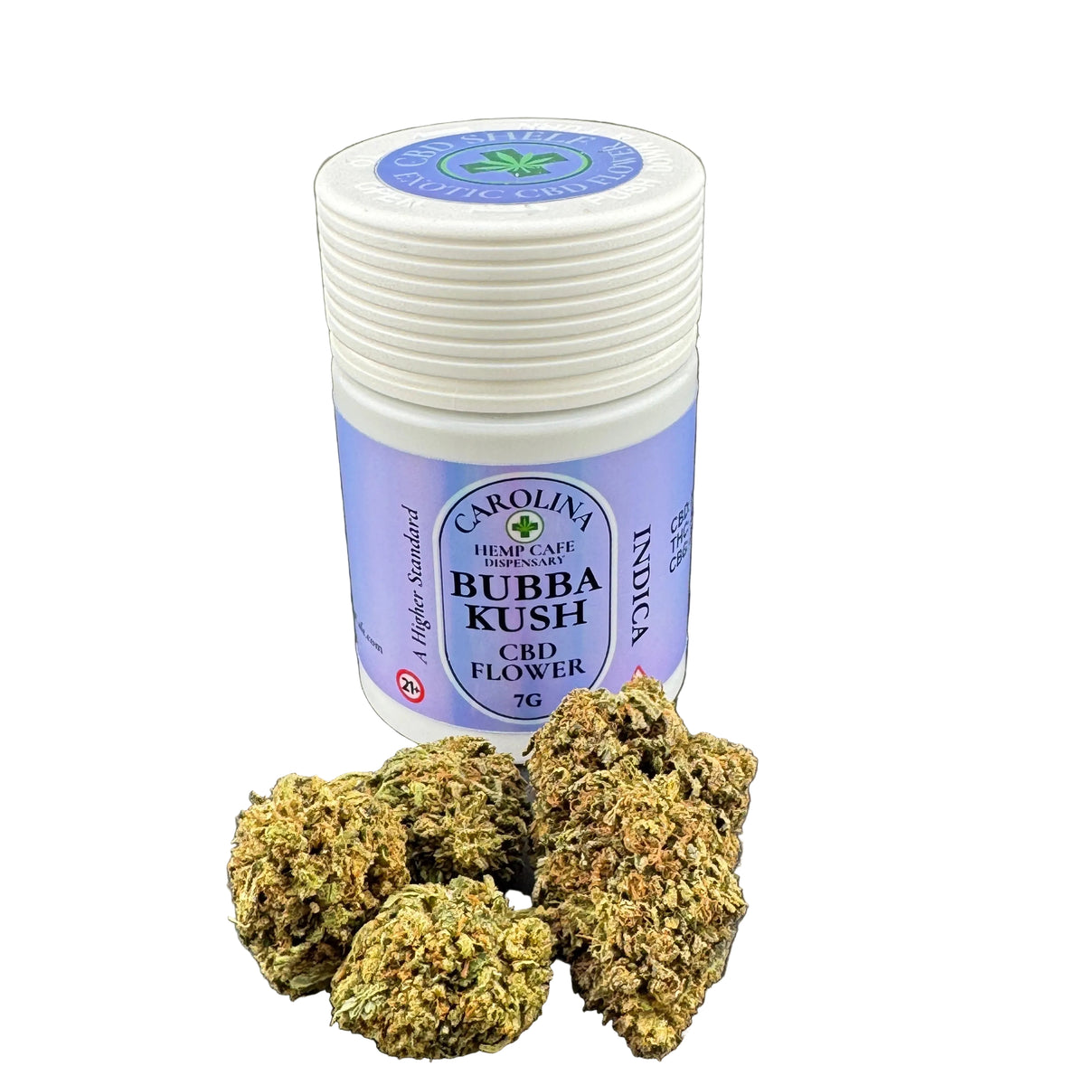 Bubba Kush CBD Flower | Premium Indica Hemp Flower