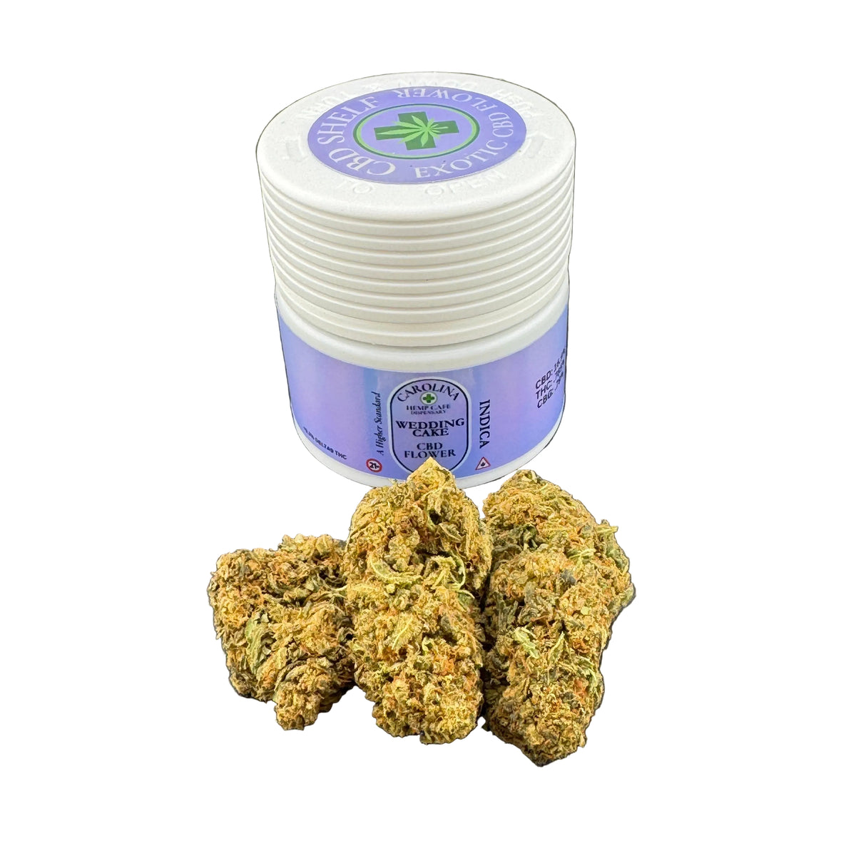 Wedding Cake CBD Flower | Premium Hybrid Hemp Flower
