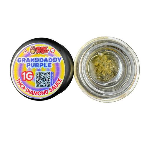 Granddaddy Purple THCA Diamond Sauce | Premium High-Potency Concentrate