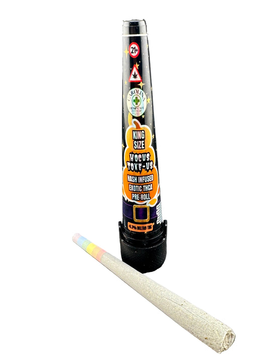 Halloween Exclusive King Size 1.25g Hash Infused Exotic THCA Pre-Roll