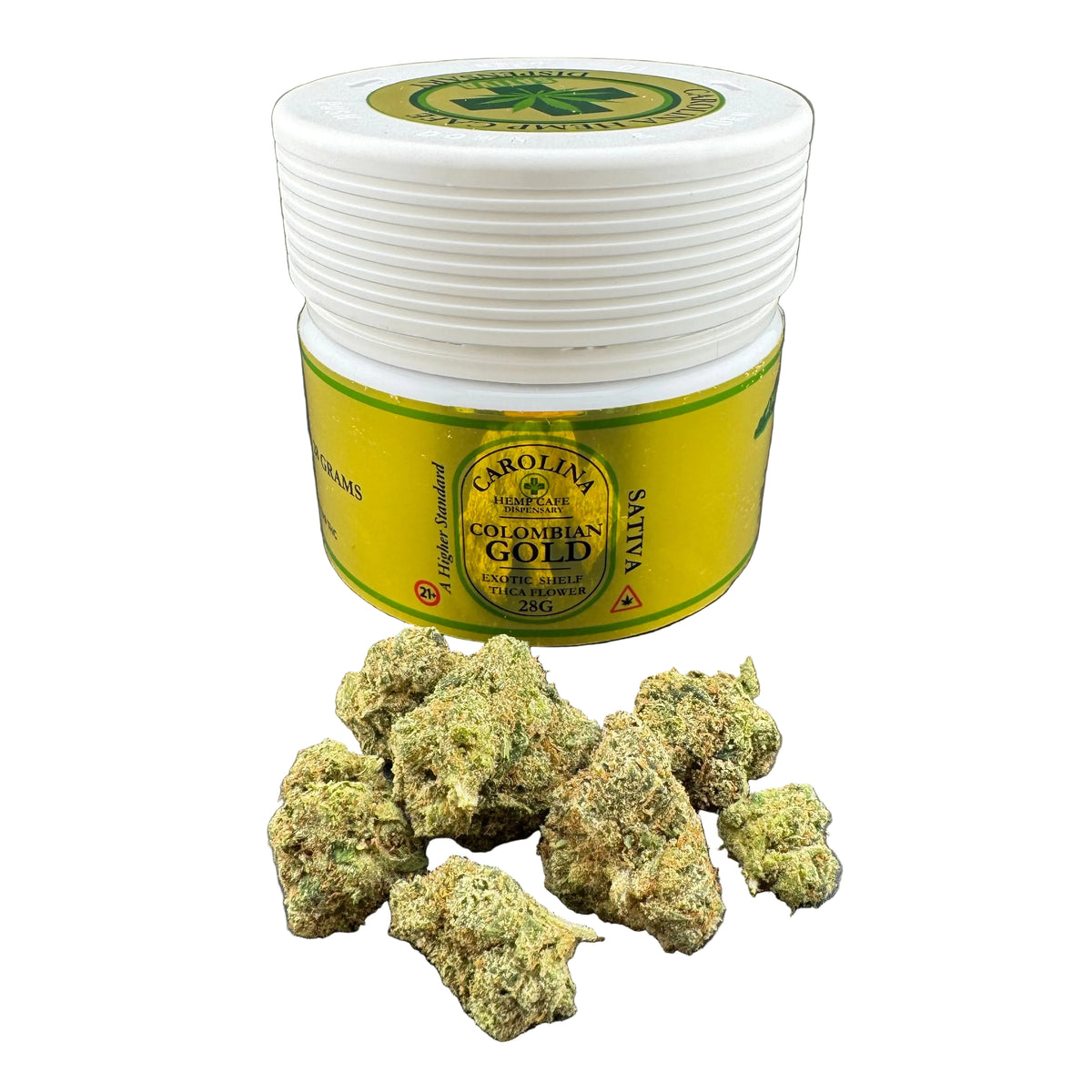 Columbian Gold Exotic THCA Flower | Premium Sativa