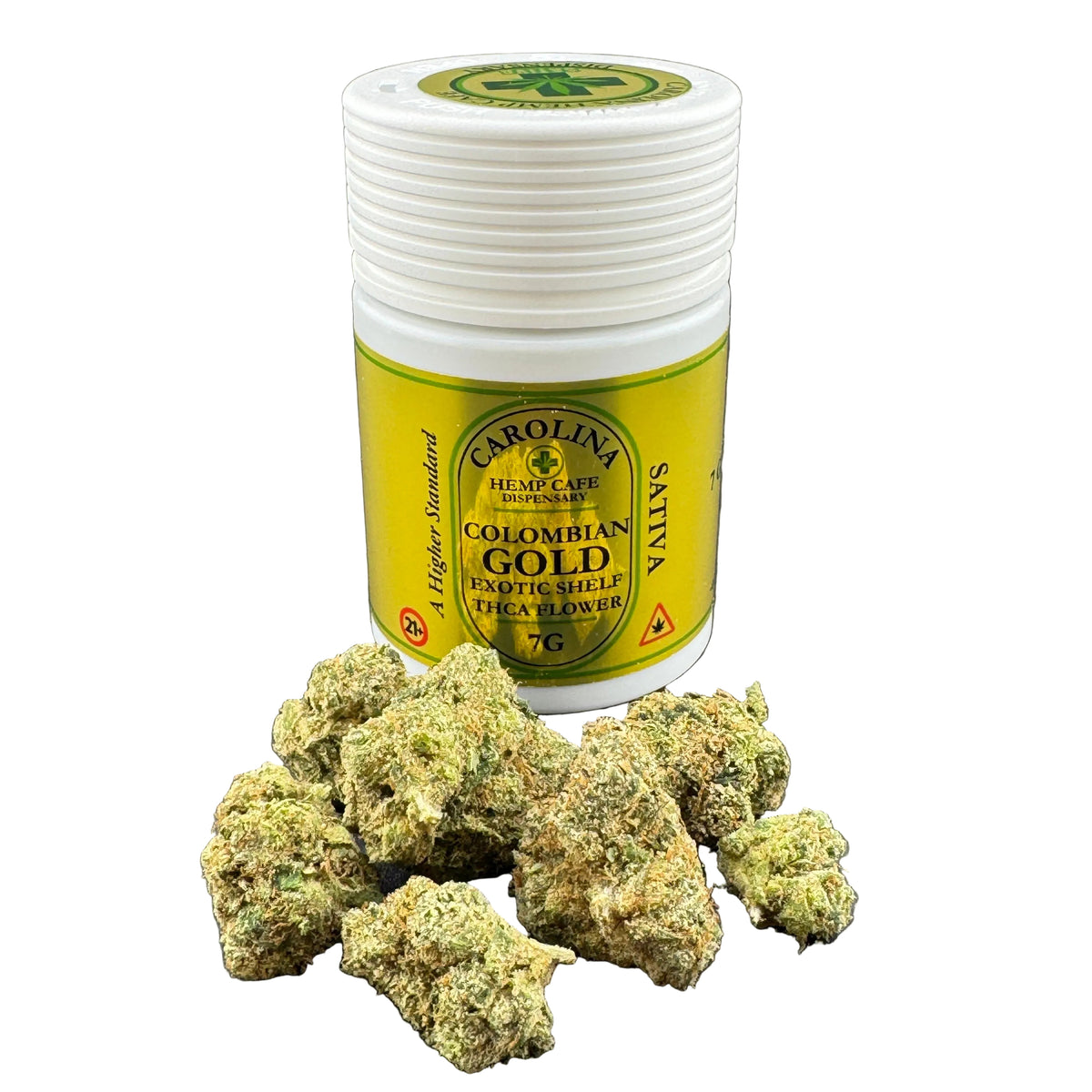 Columbian Gold Exotic THCA Flower | Premium Sativa