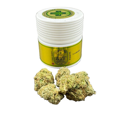Columbian Gold Exotic THCA Flower | Premium Sativa