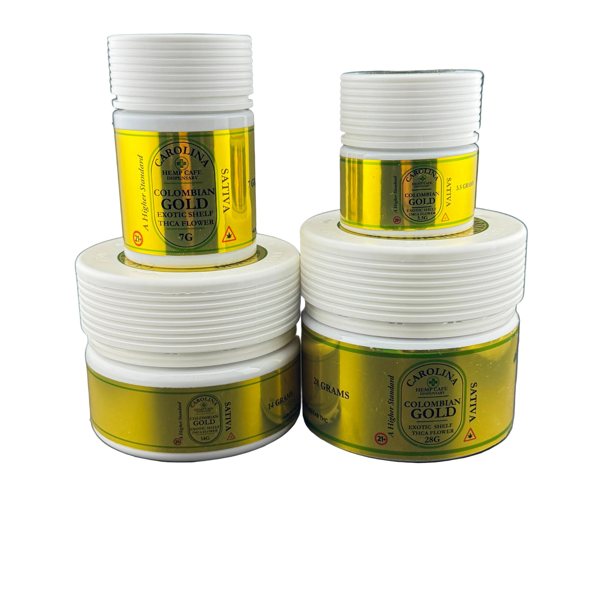 Columbian Gold Exotic THCA Flower | Premium Sativa