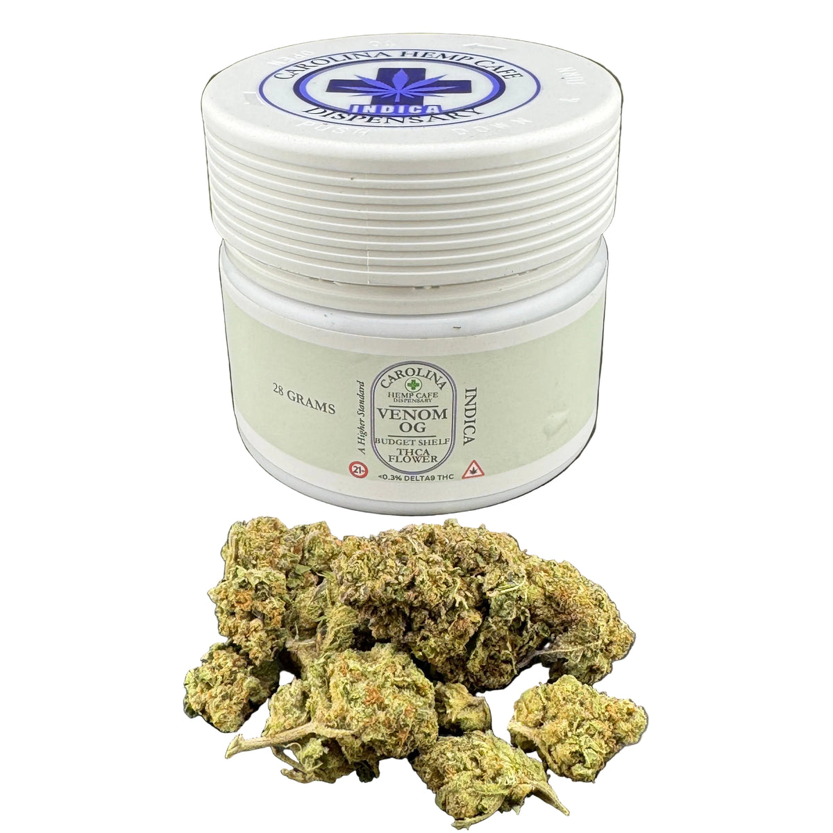 Venom OG Budget THCA Flower | Indica Hybrid