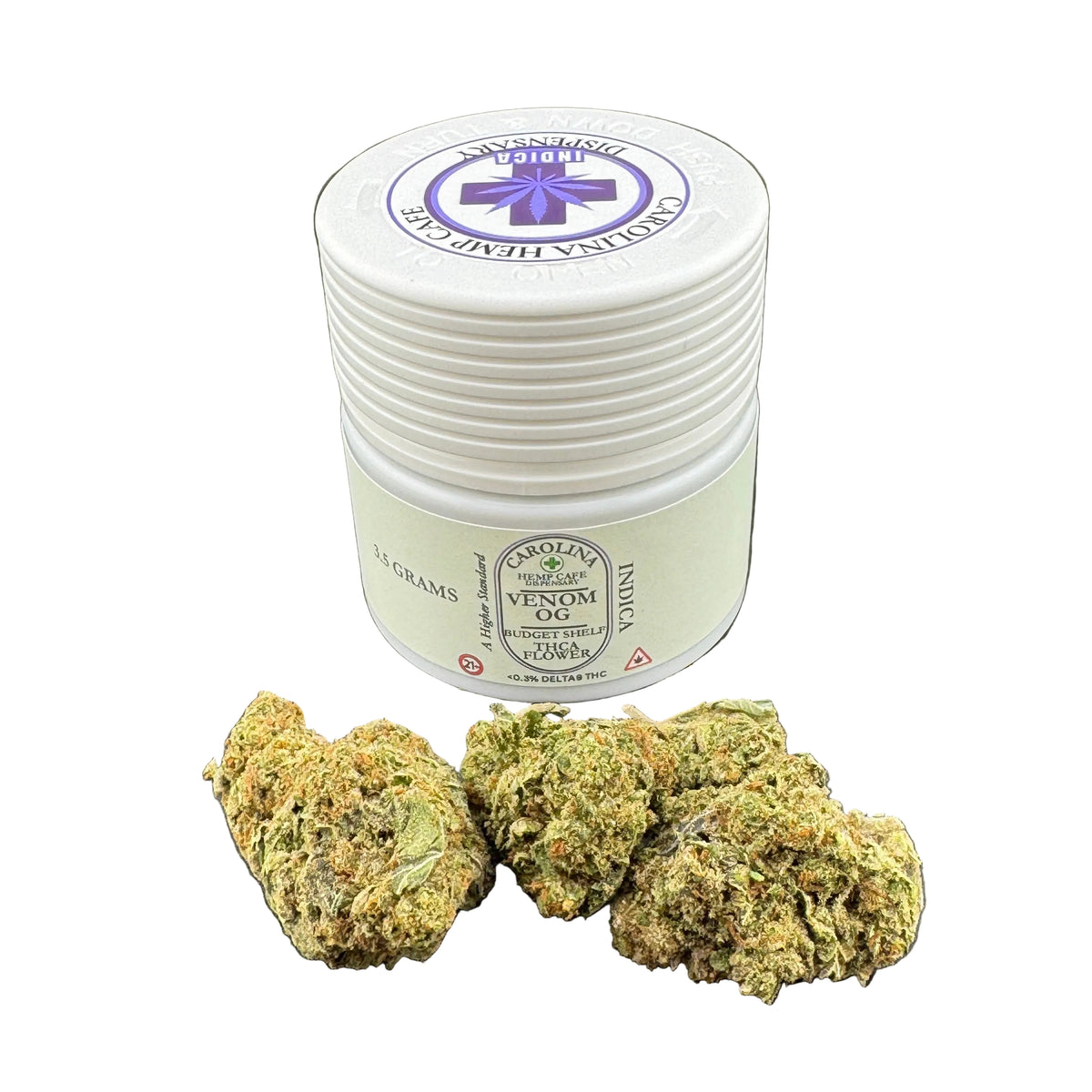 Venom OG Budget THCA Flower | Indica Hybrid