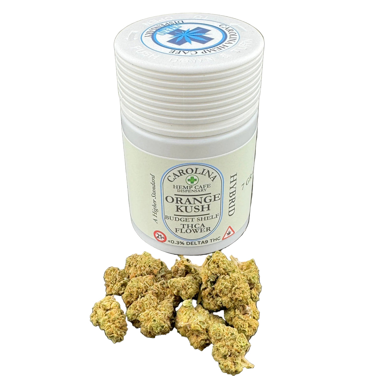 Orange Kush Budget THCA Flower | Indica Hybrid