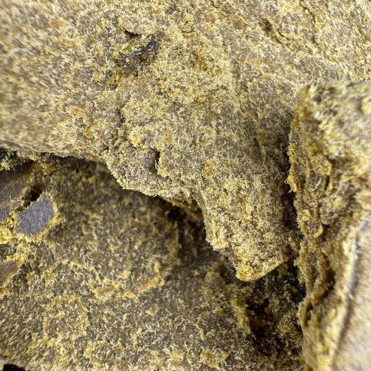 THCA Blonde Hash | Premium Solvent-Free THCA Hash | Light Golden Pressed Trichomes