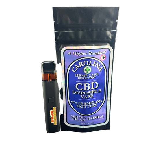 CBD Watermelon Zkittles Disposable Vape | 2ml 75% CBD