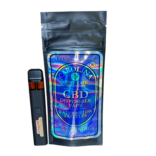CBD Watermelon Zkittles Disposable Vape | 2ml 75% CBD