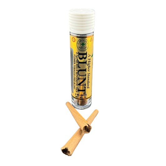BLUNT Pre-Rolls | Exotic THCA Flower | Tobacco-Free | 2ct Pack