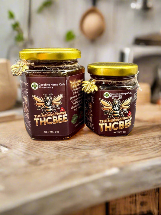 THCBee THC Low-Dose Honey – Sweet Elevation in Every Drop!