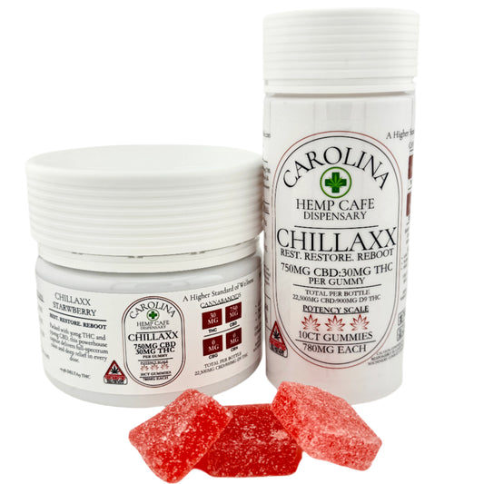 Chillaxx Gummies – 750mg CBD & 30mg THC