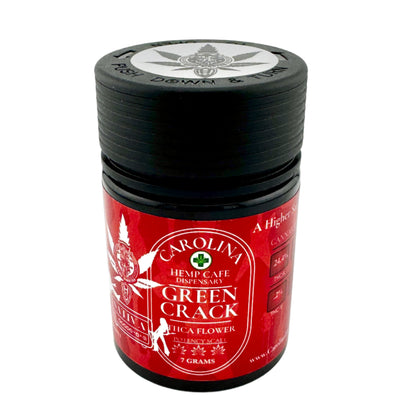Green Crack THCA Flower - 24.4% THCA, Sativa