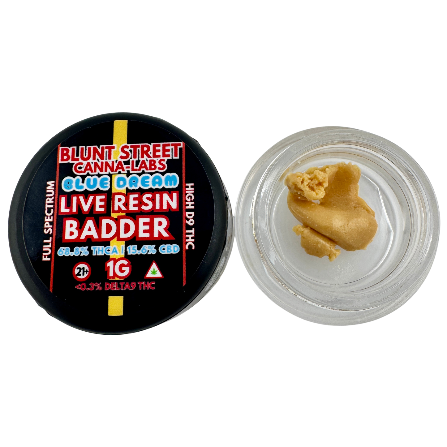 Blue Dream CDT-Infused Live Resin Badder – Full Spectrum | Blunt Street Canna-Labs