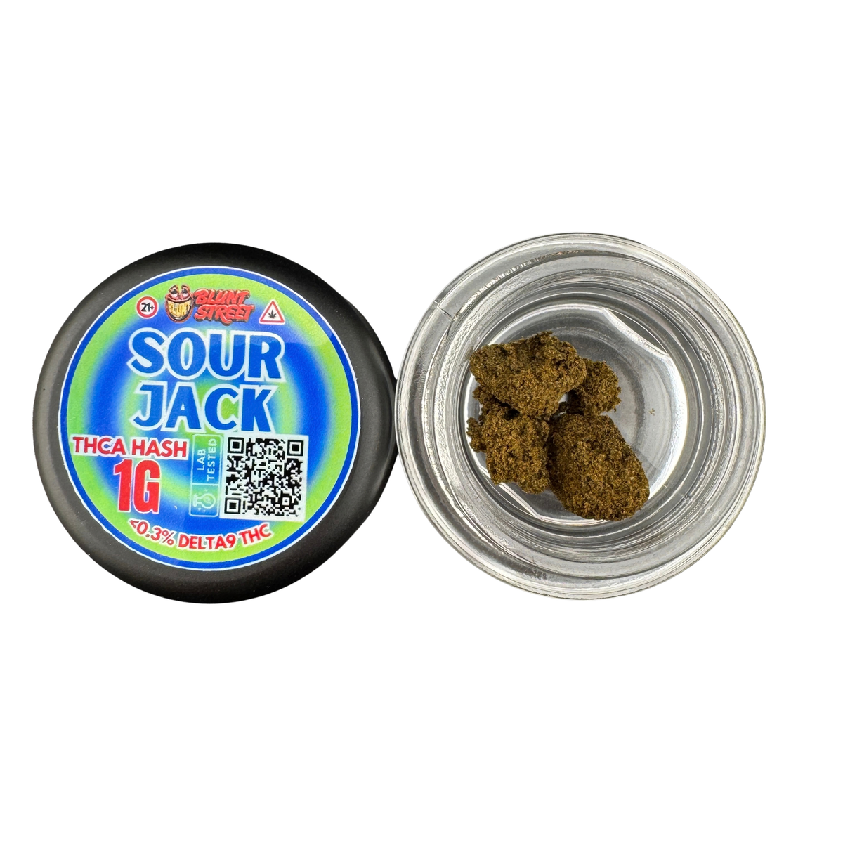Sour Jack THCA Moroccan Brick Hash | Premium Pressed Hash
