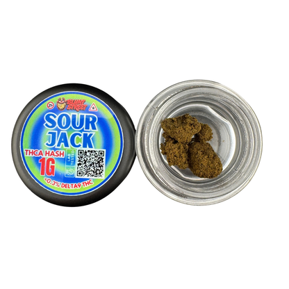 Sour Jack THCA Moroccan Brick Hash | Premium Pressed Hash
