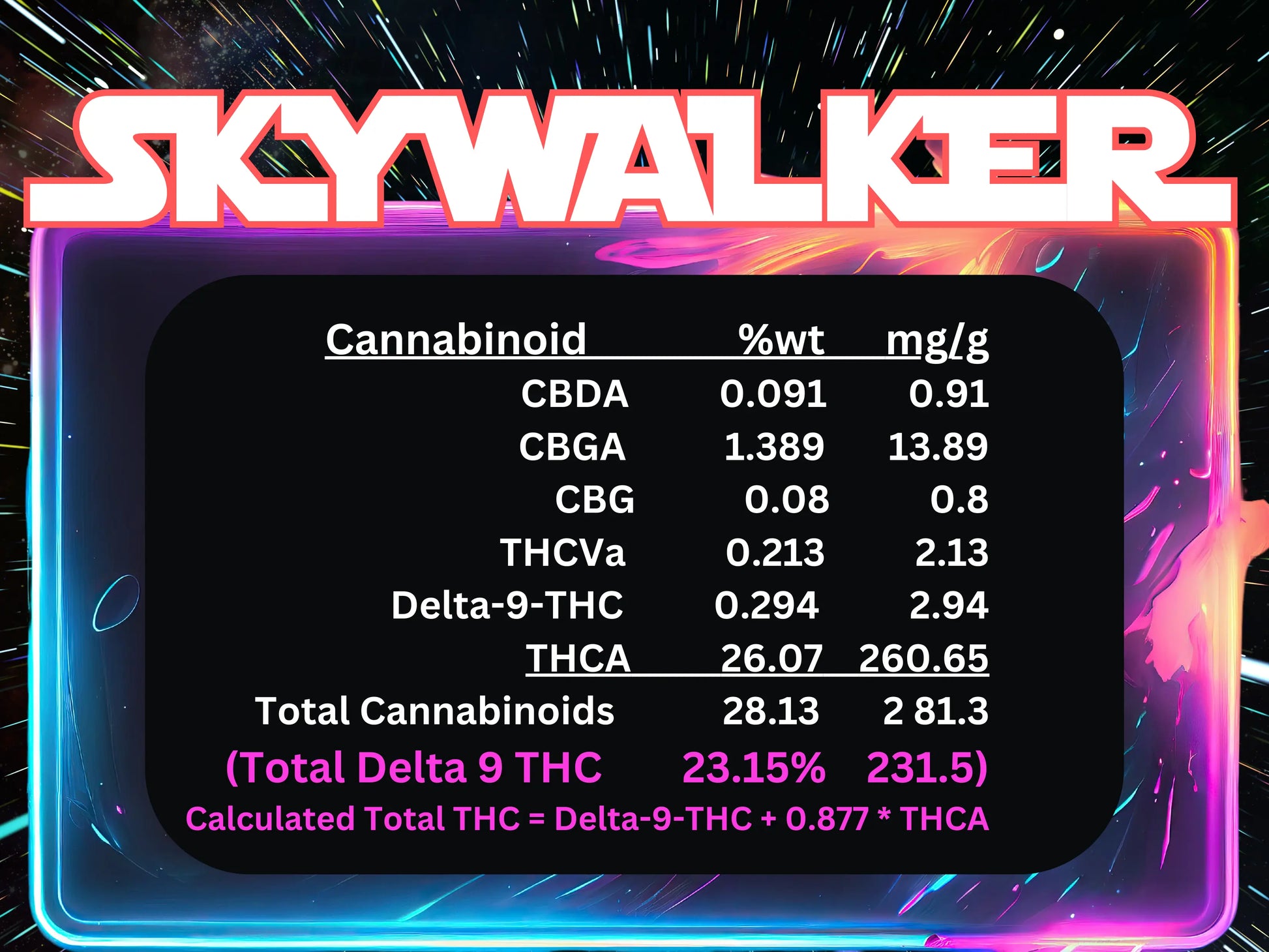 SKYWALKER Indica by Blunt Street - THCA Cannabis Delta-9 Indoor-Grown Top Shelf Flower Blunt Street