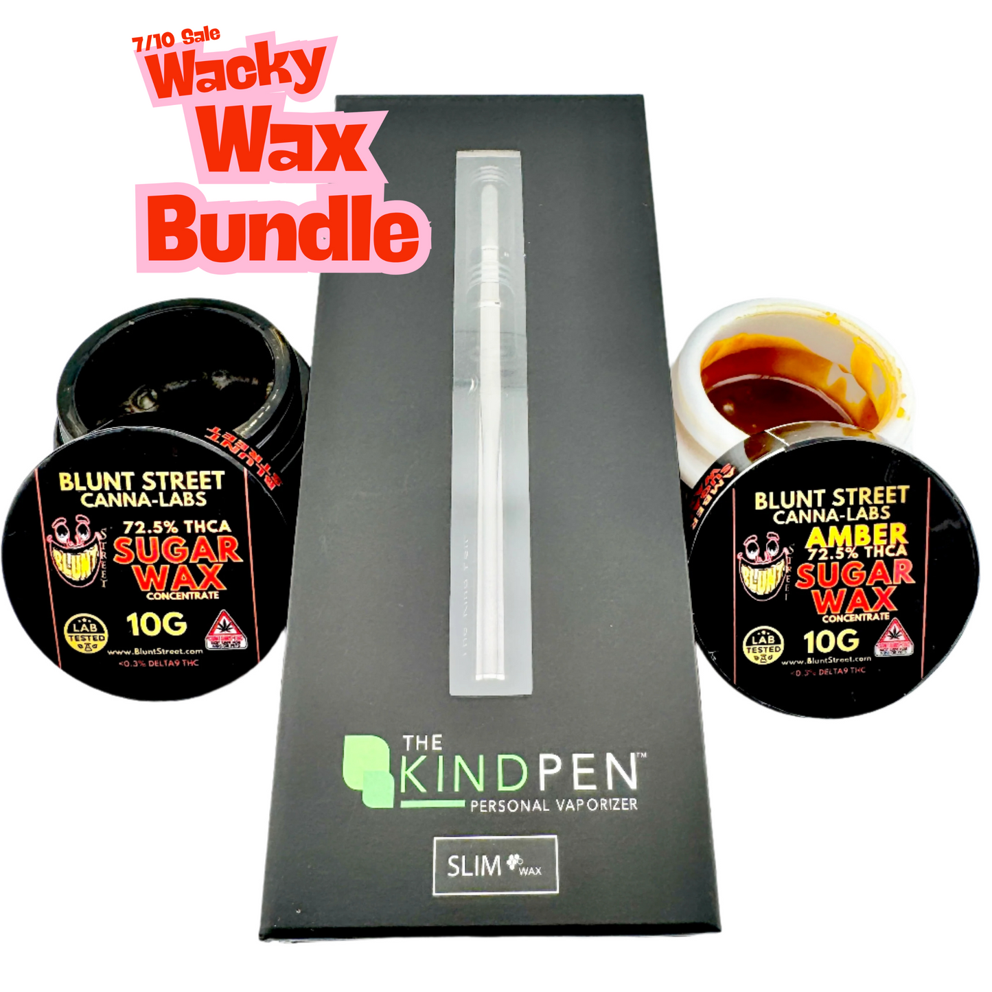 Dab Day Wacky Wax Bundle – 20g Dabs + Free Pen + Shipping