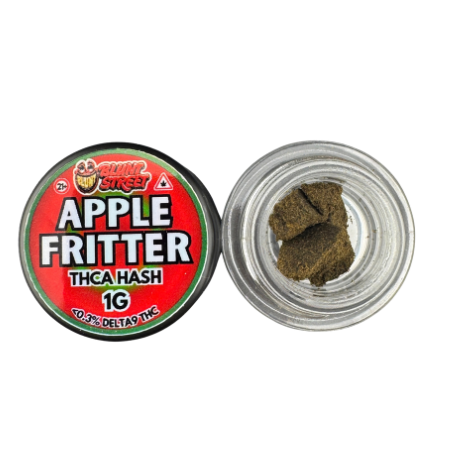 Apple Fritter 75% THCA Moroccan Brick Hash | Aged Reserve | CDT Infused