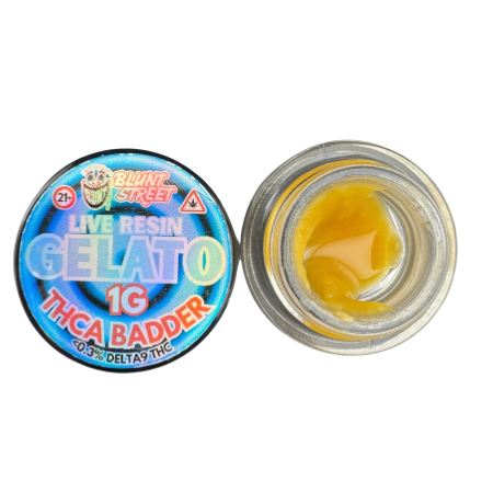 Gelato THCA Live Resin Badder | 81% THCA | Full Spectrum