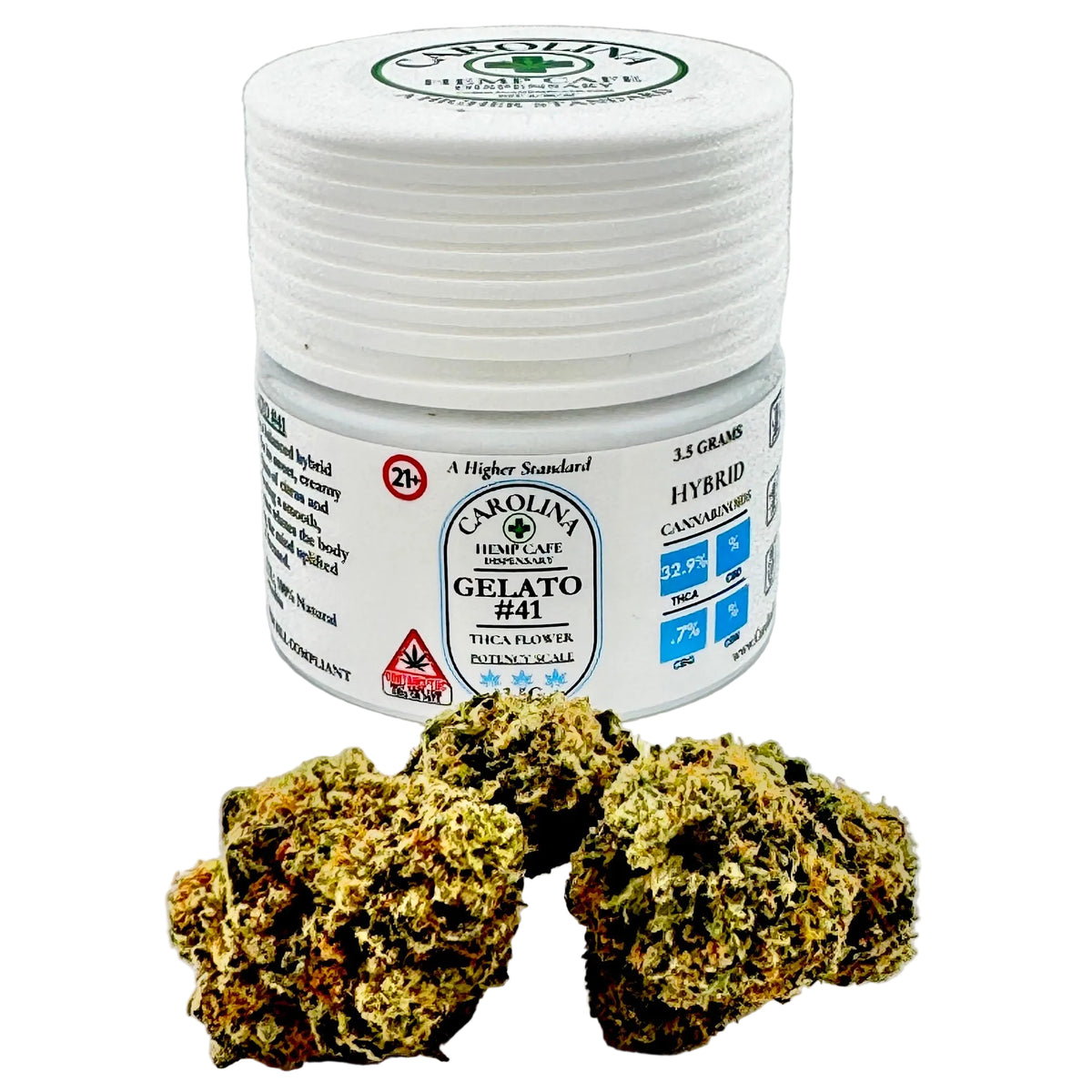Gelato #41 Exotic THCA Flower | Premium Indoor-Grown Hybrid