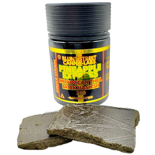 Bulk Pineapple Express Moroccan Brick Hash – 80% THCA | Sativa